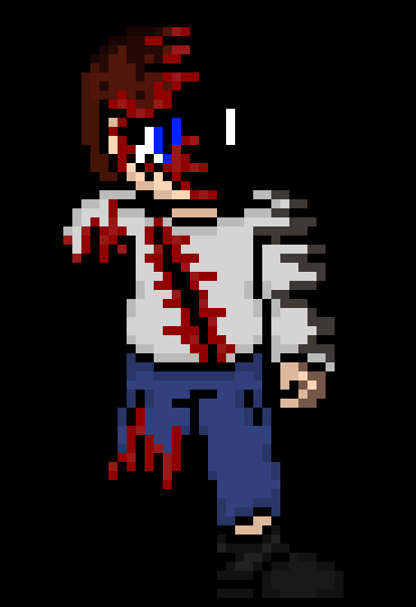 [57dac4] *rips the blaster in half after the blast and starts approaching FOT*