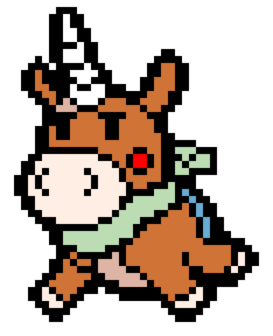 [fb9b53] Ballooney the Balloonicorn (Overworked)