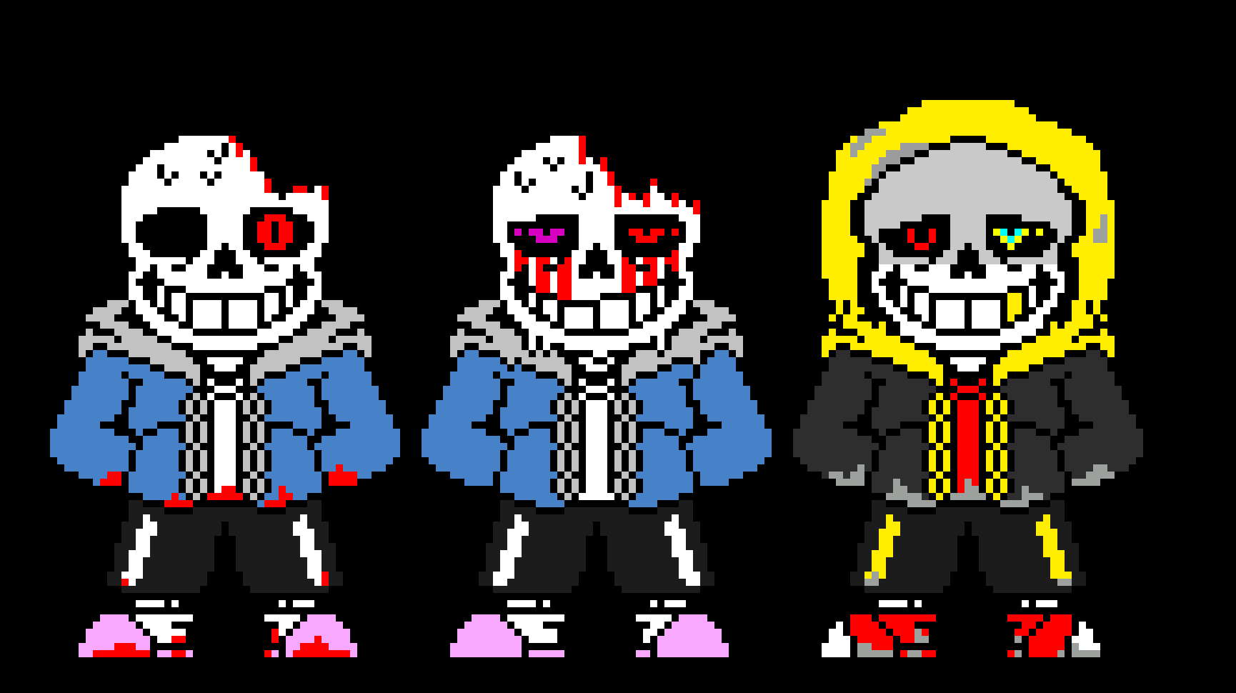 [e8cb42] the oldest version of The Trio Of Pure Suffering