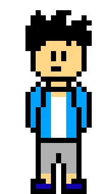 [506291] *his voice instantly got quiet and turned around.* o-oh... sorry...