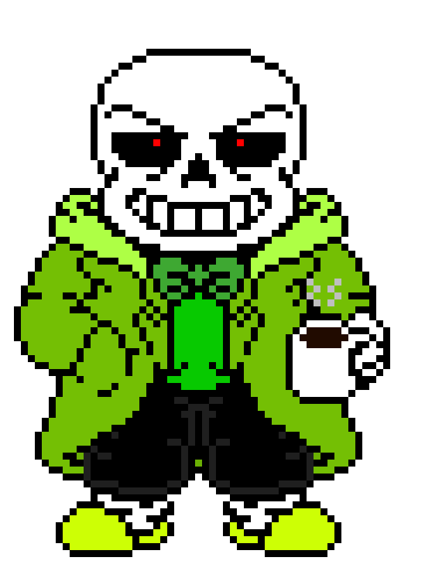 FUN FACT: THE PAPYRUS SPRITE WAS MADE BY ME! (he just edited it for hes AU and i gotta be honest it looks pretty good)