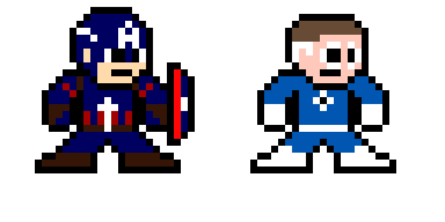 [4b030e] LMSH pt.3 Captain America and Mr. Fantastic