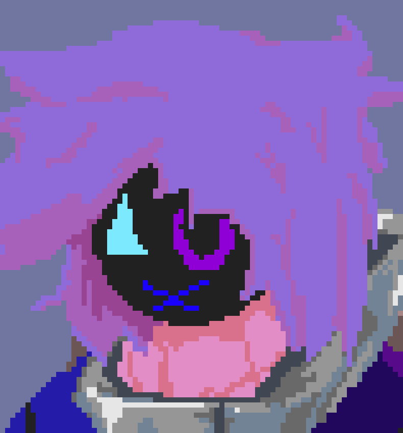 [90dac8] [In the hallways, Noxst would encounter someone just standing around, looking a poster.]