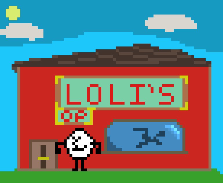 [66635a] (Flumpty has just finished his most recent act of vandalism, oop.)