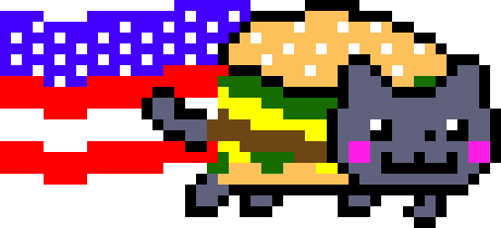 [9664c4] AMERICA nyan cat