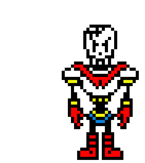 [29f9f2] Undertale papyrus Sprite