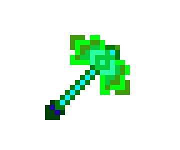 [1530ec] Netherite Jungle Axe