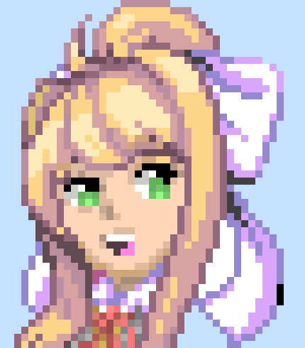 [11a9d7] I don't think you would need that! -touches the assault rifle with her pen, making it delete itself- -Monika  (Deteriorate)