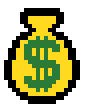 [6c8297] money bag 