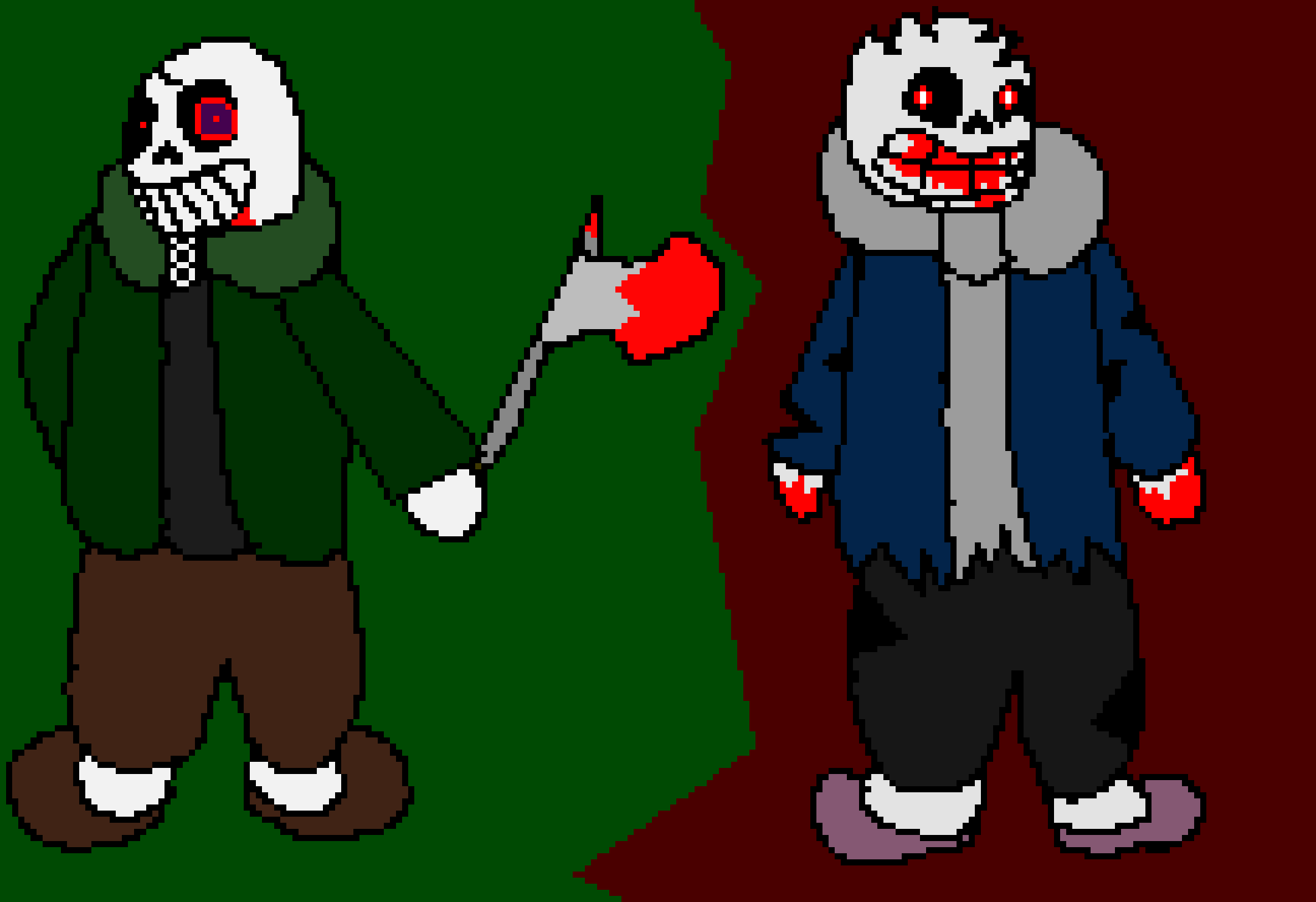 [53a360] T.R.U.E.I.N.S.A.N.I.T.Y. ( InsanityTale sans vs Hard Mode Insanity Sans )