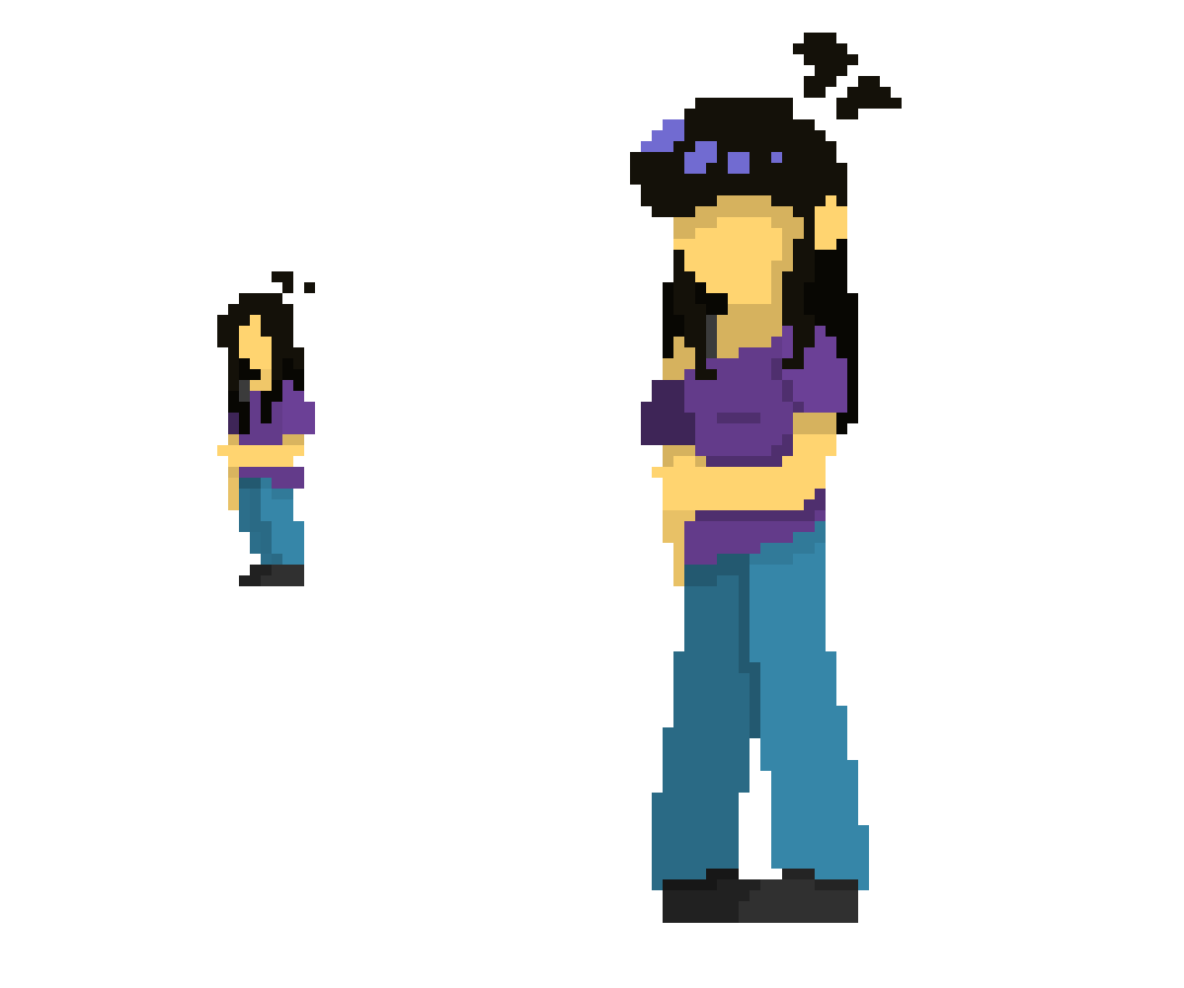 [15d05f] Pixel Art Girl (Kiki) 