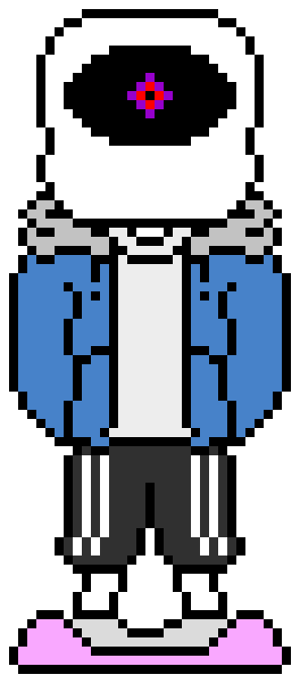 [d6b045] ??? Sans: HEHEHEHEH *Uses a giant Axe on the cages*