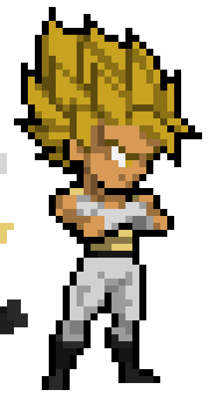 [6c26bc] Toru, the Earthling/Saiyan Hybrid (Super Toru Form) - DBZ OC