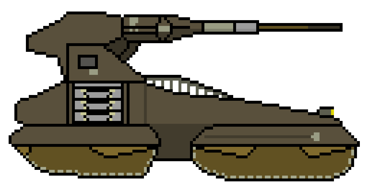[2d8240] (repost)*a large tank starts plowing through trees, rocks, and bushes, crushing everything in its path beneath its treads*-Pathfinder