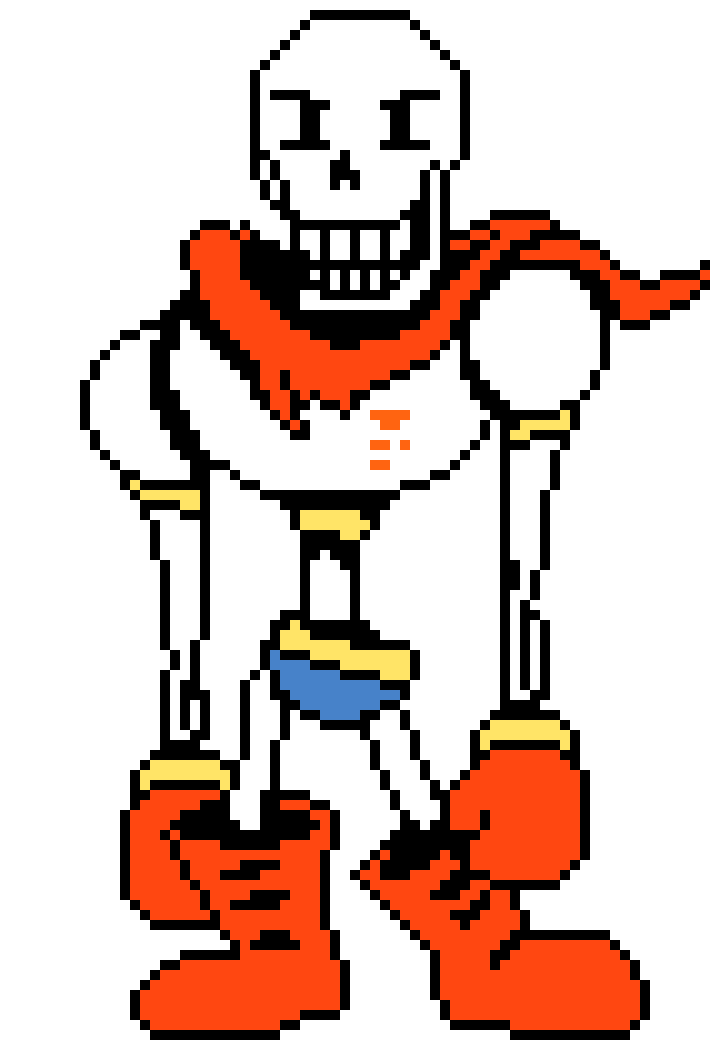 [4e8bf5] Undertale: Rejuvenation Papyrus Sprite.