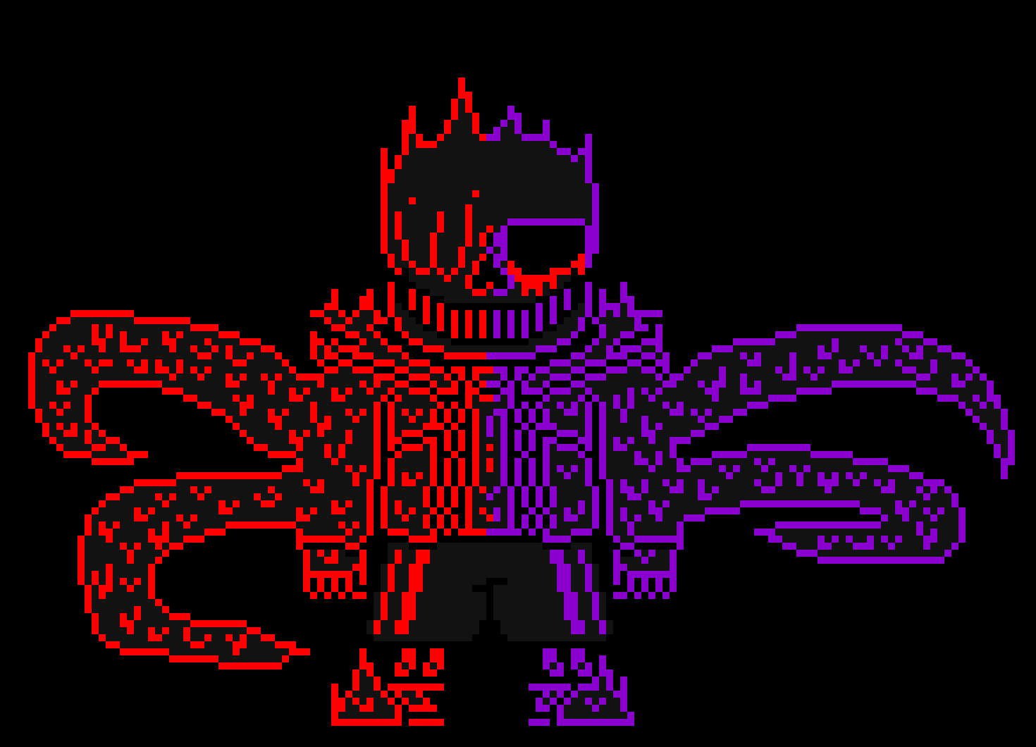 [e8cb42] welp, i guess im gunna  put this new body to use *starts walking off* afterall i wanted to kill the thing i just became