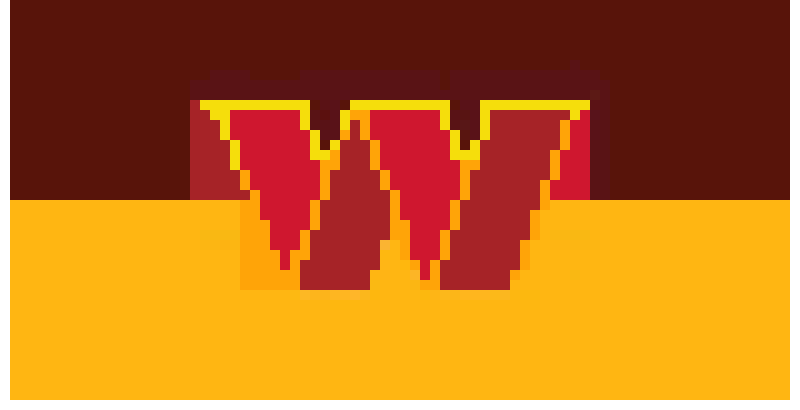 [fe6143] W logo for scarf 