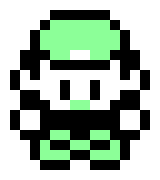 Pokémon Red/Green/Blue Protagonist Sprite