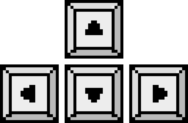 Arrow Keys Square