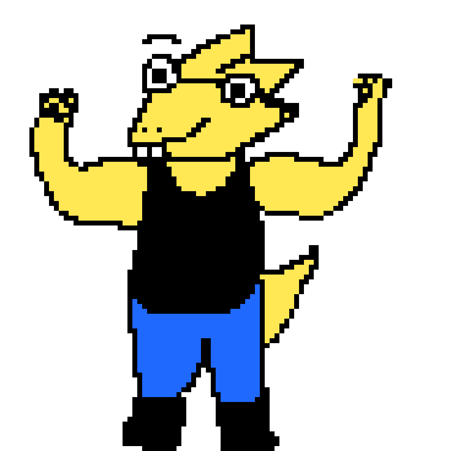 [9664c4] Alphys Sprite