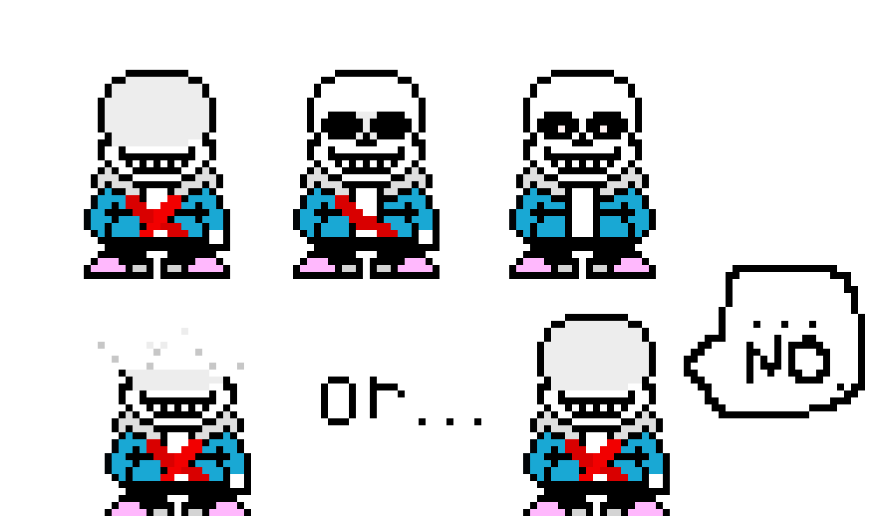 Custom Sans sprites :D