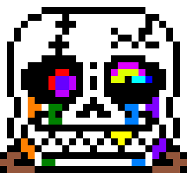 [d6b045] Au Sans: Let's frick em up! *Uses Ink Sans' Blasters on Devastating Tormentor*