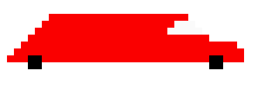 [9664c4] Test Sprite Car1 red