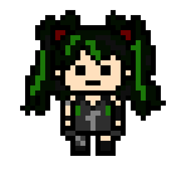 [24c7eb] danganronpa pixel sprite base