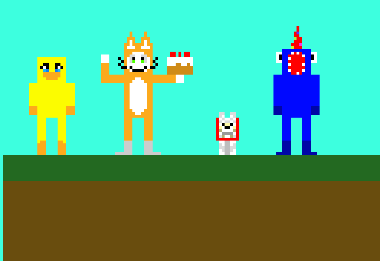 [9664c4] Stampy Squaishey and Squid!