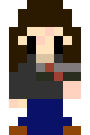[d3c520] "Either to where I work, or to some place where I can learn how to use. . ." *He pauses for a moment.* "Somewhere where I can figure out how you work." *He corrected, continuing to walk the streets of PAM City to hopefully find somewhere that possibly had the word "Gun" on it. It was his best bet for figuring things out.*
