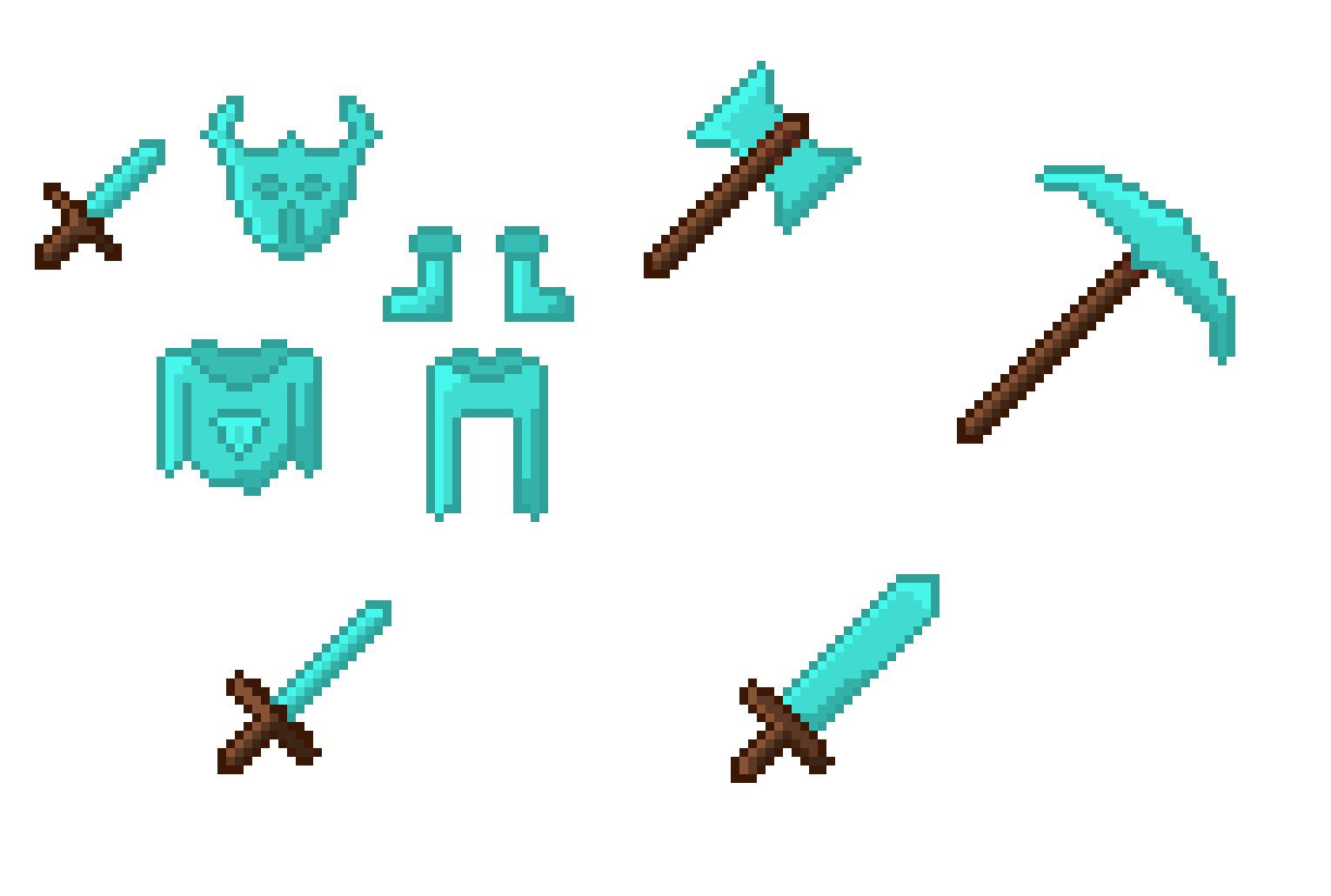 [cd5e04] Diamond tools retexture