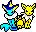 [87bf89] Vaporeon and Jolteon