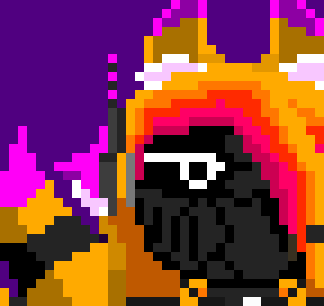 [aeaddc] [Ekusukariba] *part of armor breaks and mask shatters* *shoots a whole bagazine at its boney double skull*
