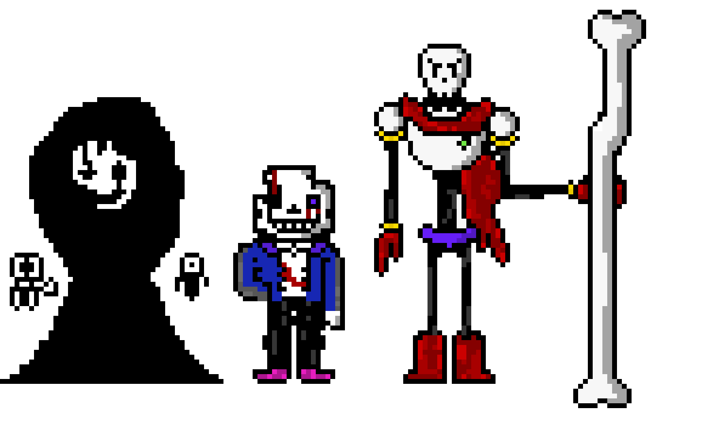 [9664c4] paps and sans gaster bloodlust