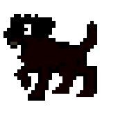 [500b04] pixel art dog                