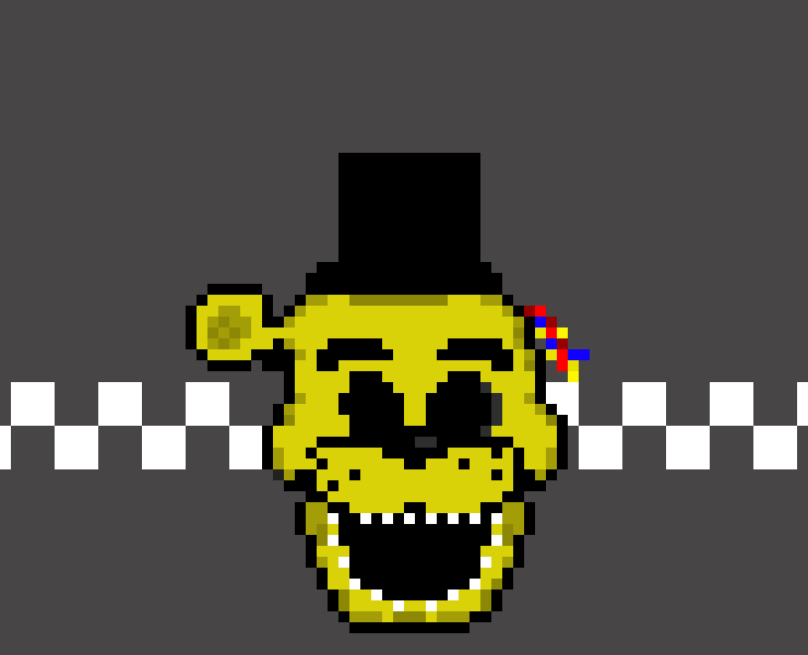 [9664c4] Golden Freddy Sprite