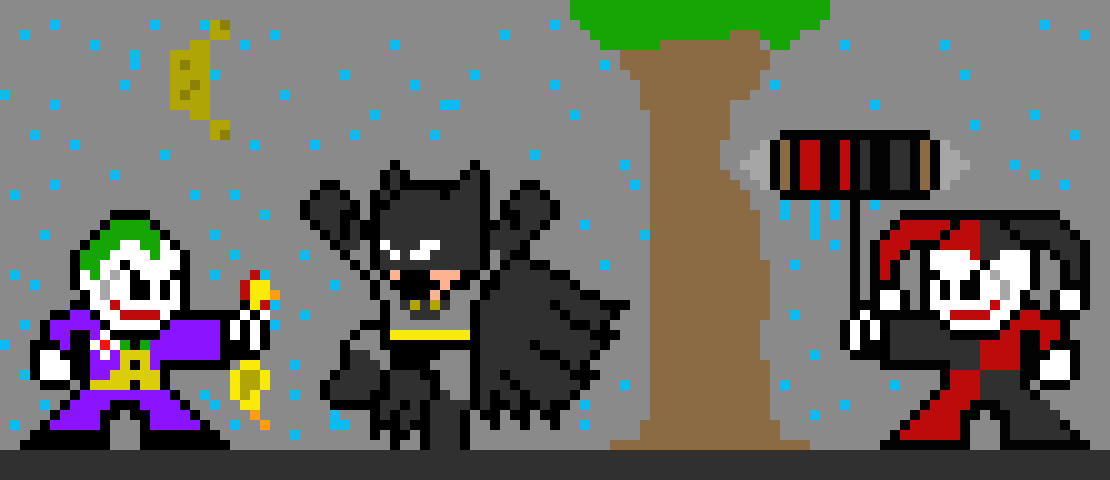 [b68920] Batman and joker and Harley Quinn