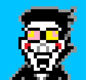 Spamton-Trying to make a Tasque Manager front facing sprite is fucking hard 