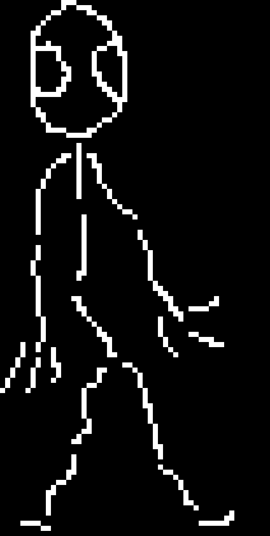 [224a35] trying to make an evolved version of my persona stick guy I use