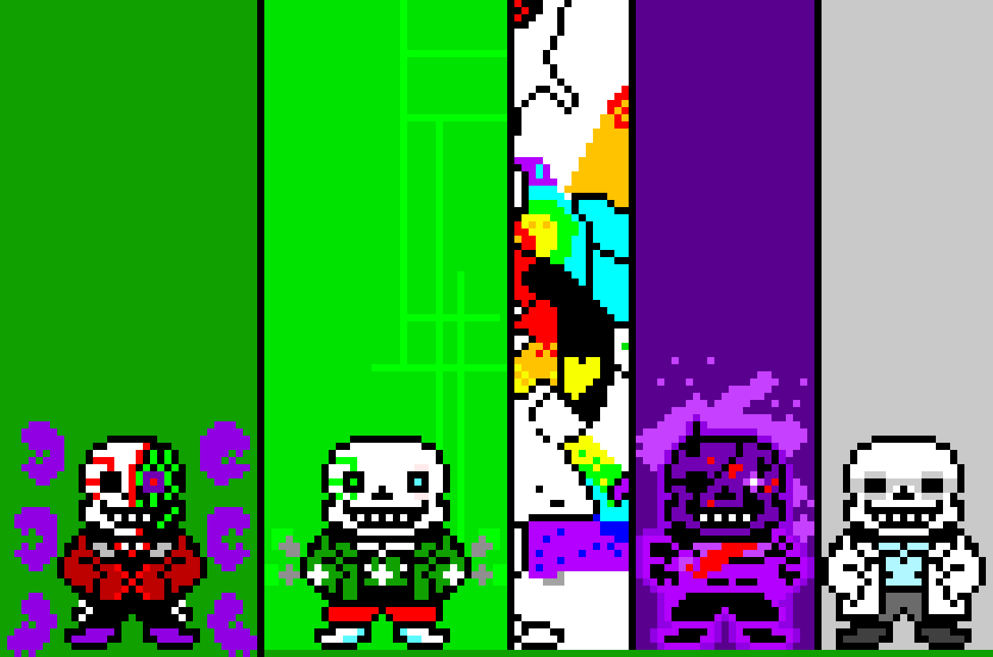 [9664c4] Sans AUs 5!
