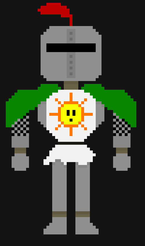 [2fcb16] *Solaire Sits down on the ground* Cat.....Where........Where is oscar......