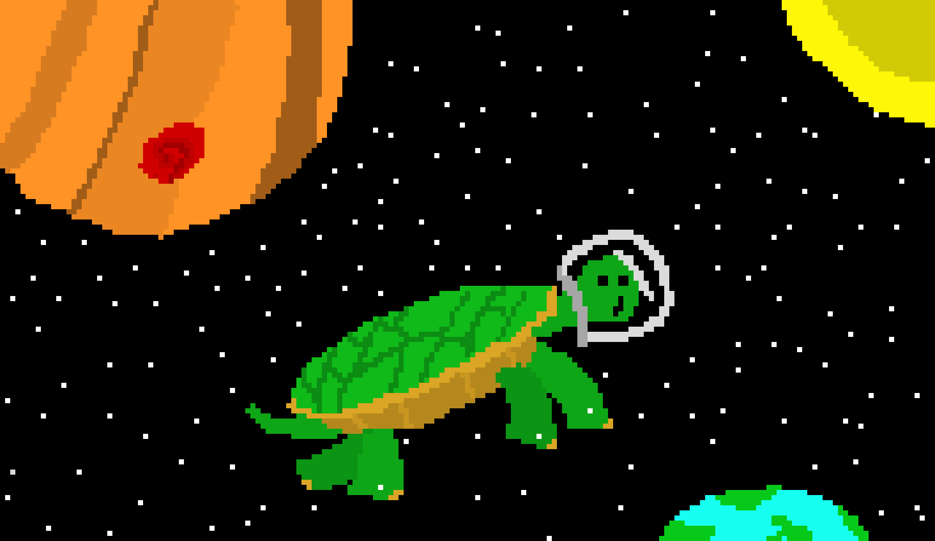 [ea0a40] space turtle