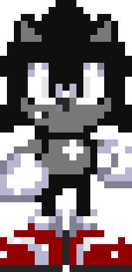 [10304b] Dark Sonic 3 Sprite