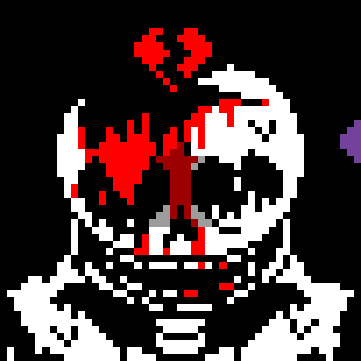 [7ce906] *(He'd stare at them, you feel deeply disturbed.) -HorrorTale Sans