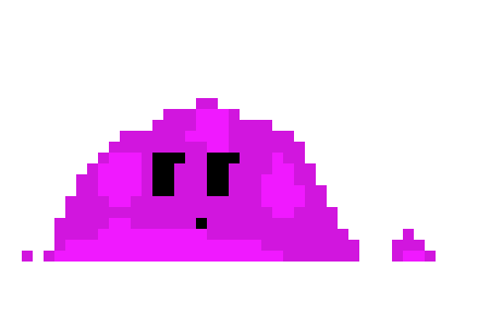 [6cc9a7] Purple Slime Idle 4