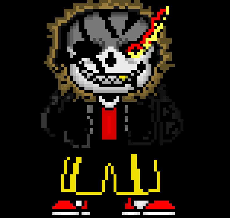 [9664c4] ShrikeFell!Sans sprite