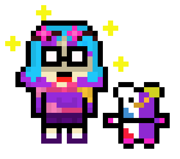 [a43e3f] Sora Hana Pixel sprite