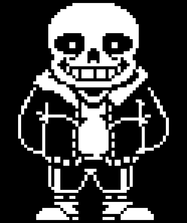 Undertale last breath Sans Sprite (my version)