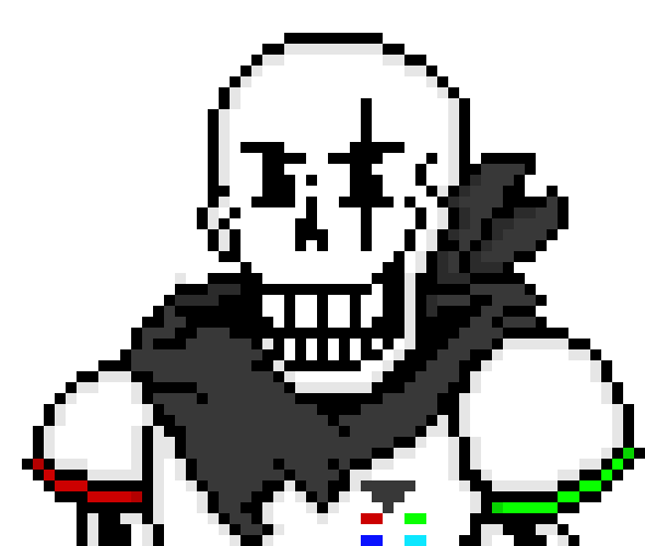 [ffb4a4] *summons a bone sword* Do not worry human, i will protect you