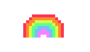 [b035b3] rainbow mini